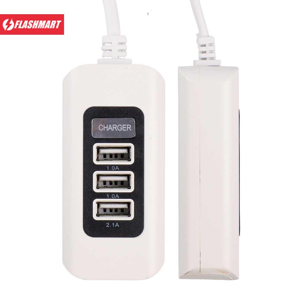 Flashmart Powstro USB Charger Hub 3 Port 5V 2A EU plug - C1