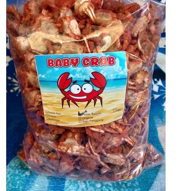 

❇ BABY CRAB CRISPY 1/2 KG IZIN PIRT 500GRAM HALAL KILOAN ☇