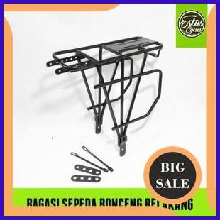 parts Rak Pannier Touring Bagasi Belakang Bahan Besi Hollow Jepit As Roda Murah | Rak Bagasi Belakan