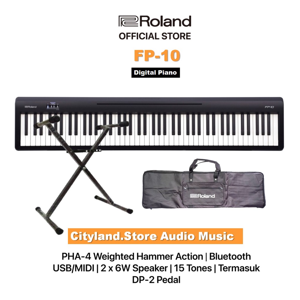 Roland FP-10 Digital Portable Piano/ Keyboard Roland FP 10 Original