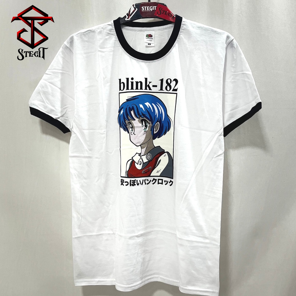 OFFICIAL TSHIRT BLINK 182 - ANIME RINGER