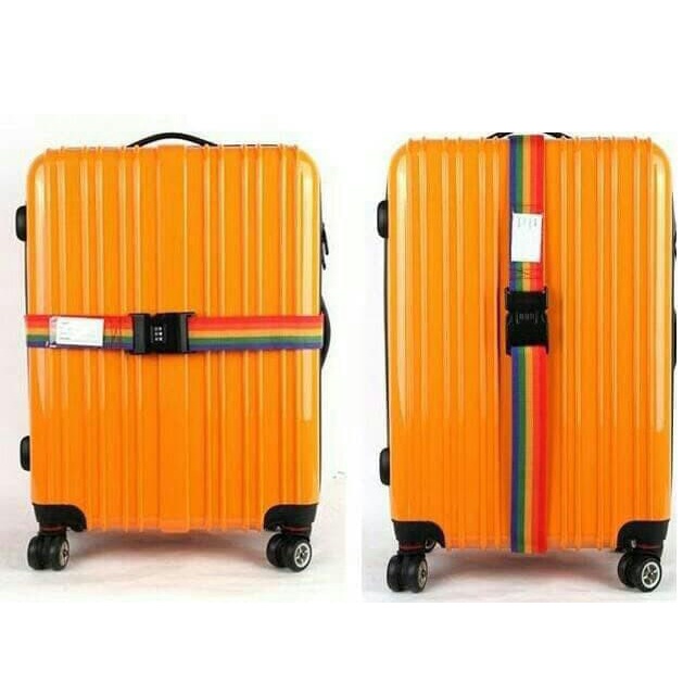 tali pengikat koper /safety belt koper travel belt / travel organizer