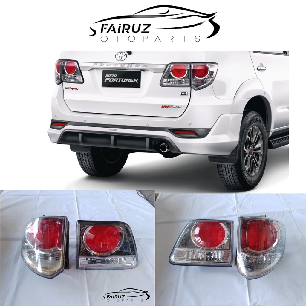STOPLAMP LAMPU BELAKANG GRAND FORTUNER / FORTUNER VNT 2012-2015 ORIGINAL TOYOTA ASTRA MOTOR (1 SET 4