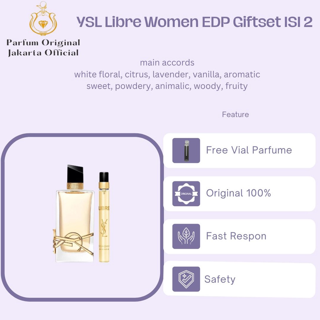 Parfum Parfume Perfume Asli Perawatan Kecantikan Original Import Branded Wanita Perempuan Cewek Yve*