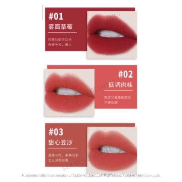 LAMEILA New Matte Lipstick 6 Color