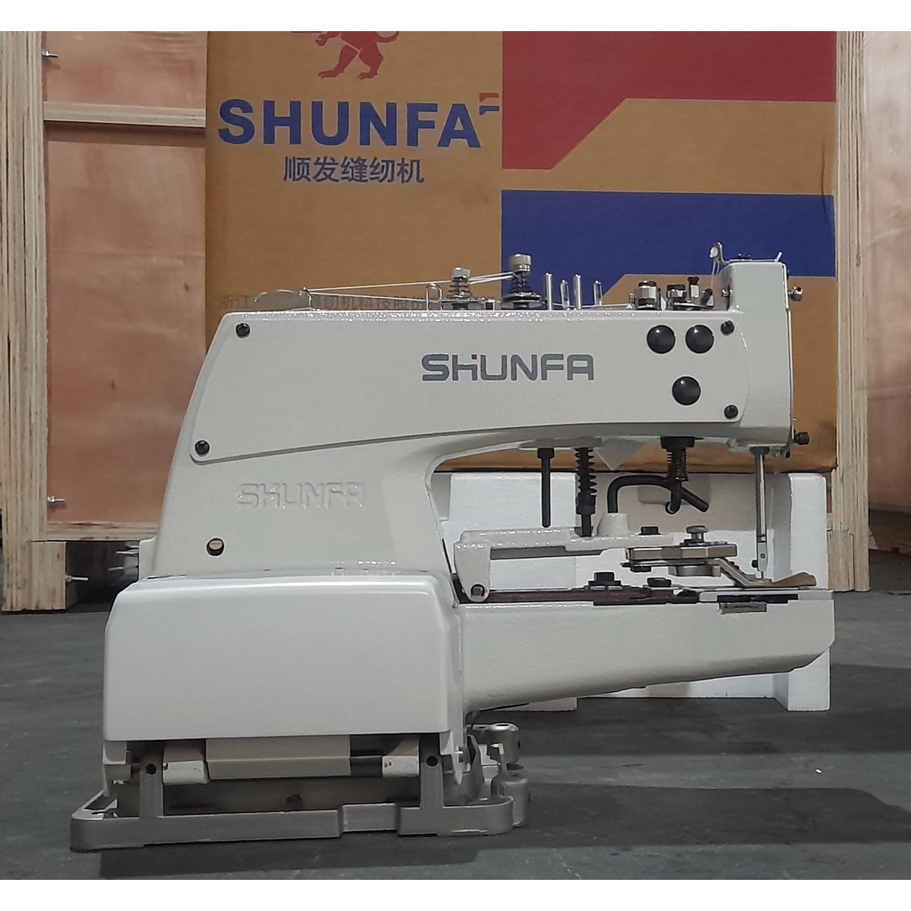 SHUNFA SF 373 Mesin Jahit Pasang Kancing Industrial Highspeed