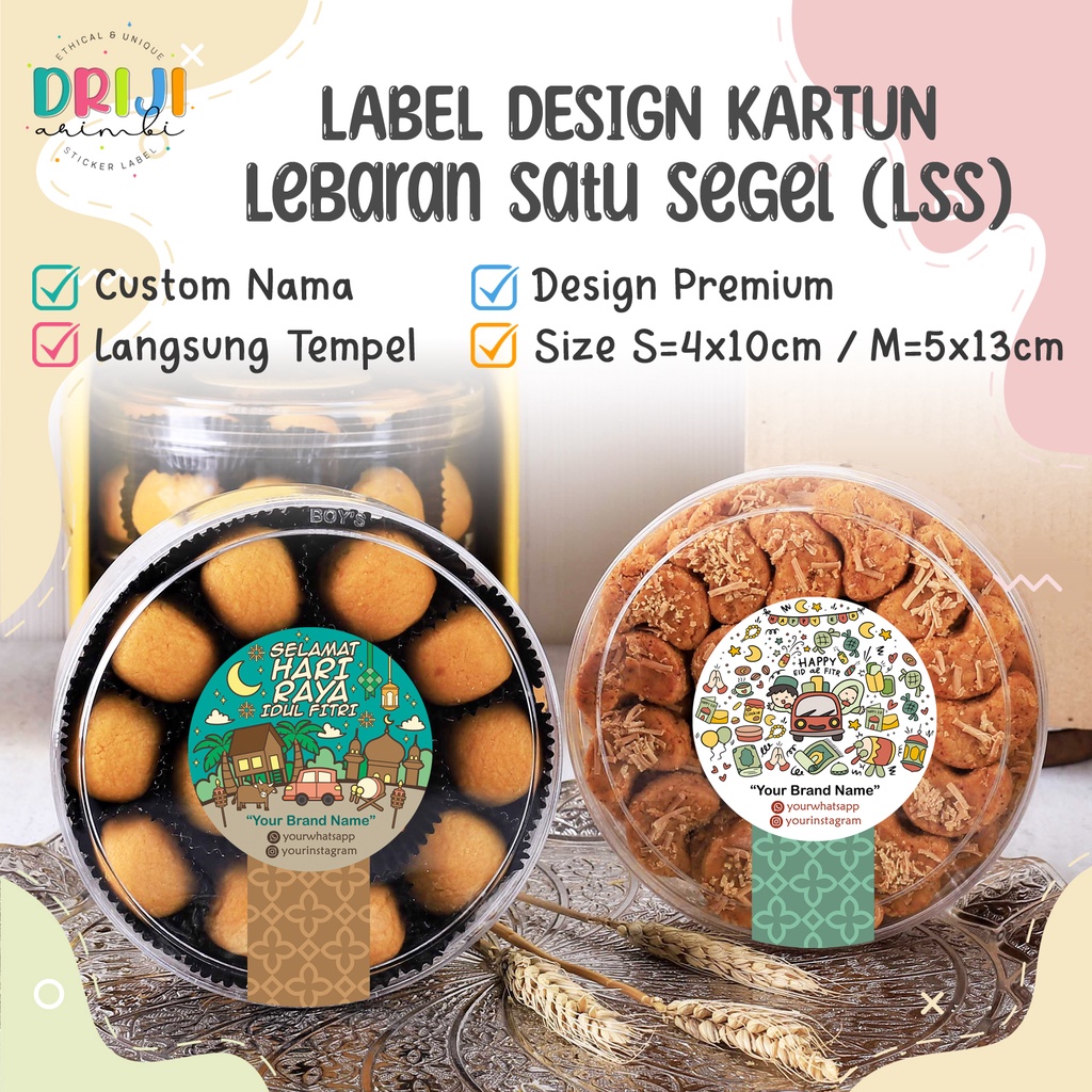 

Label Lebaran 1 Segel [Design Kartun]