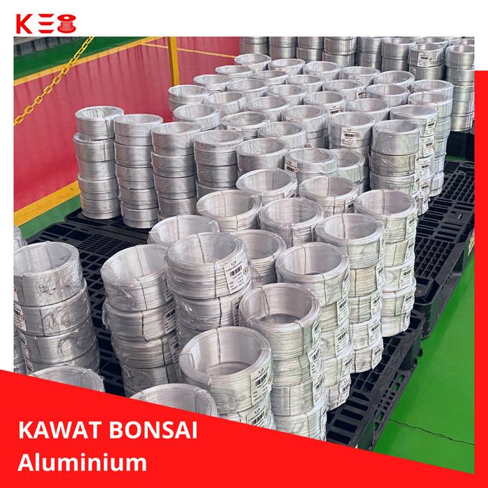 Kawat Bonsai Aluminium Grosir Warna Doff