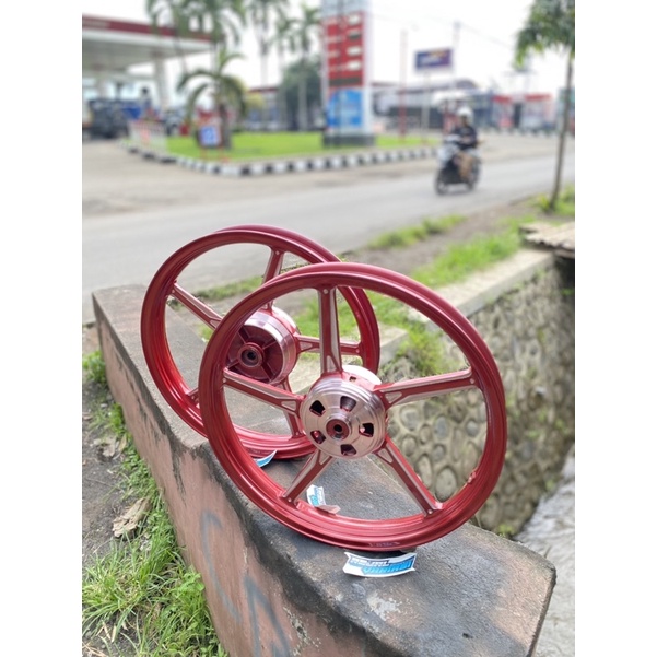 Pelk velg vixion bubut enkei bisa pnp herex, rx king fiz dll sesuai request