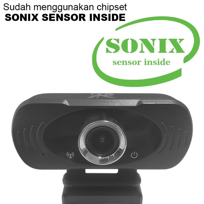 Webcam Full HD 1080P SONIX Chipset RAPTOR RW-W88 Microphone PC