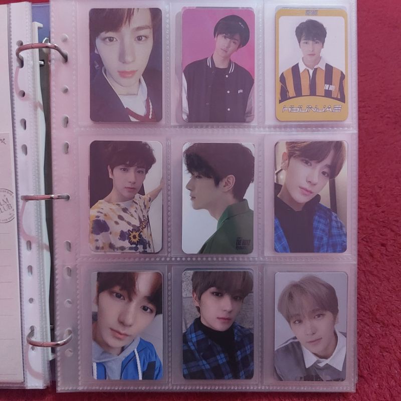 PC HYUNJAE THE BOYZ PHOTOCARD ALBUM FRESH GIDDY UP THE SPHERE IN THE AIR OFF AIR