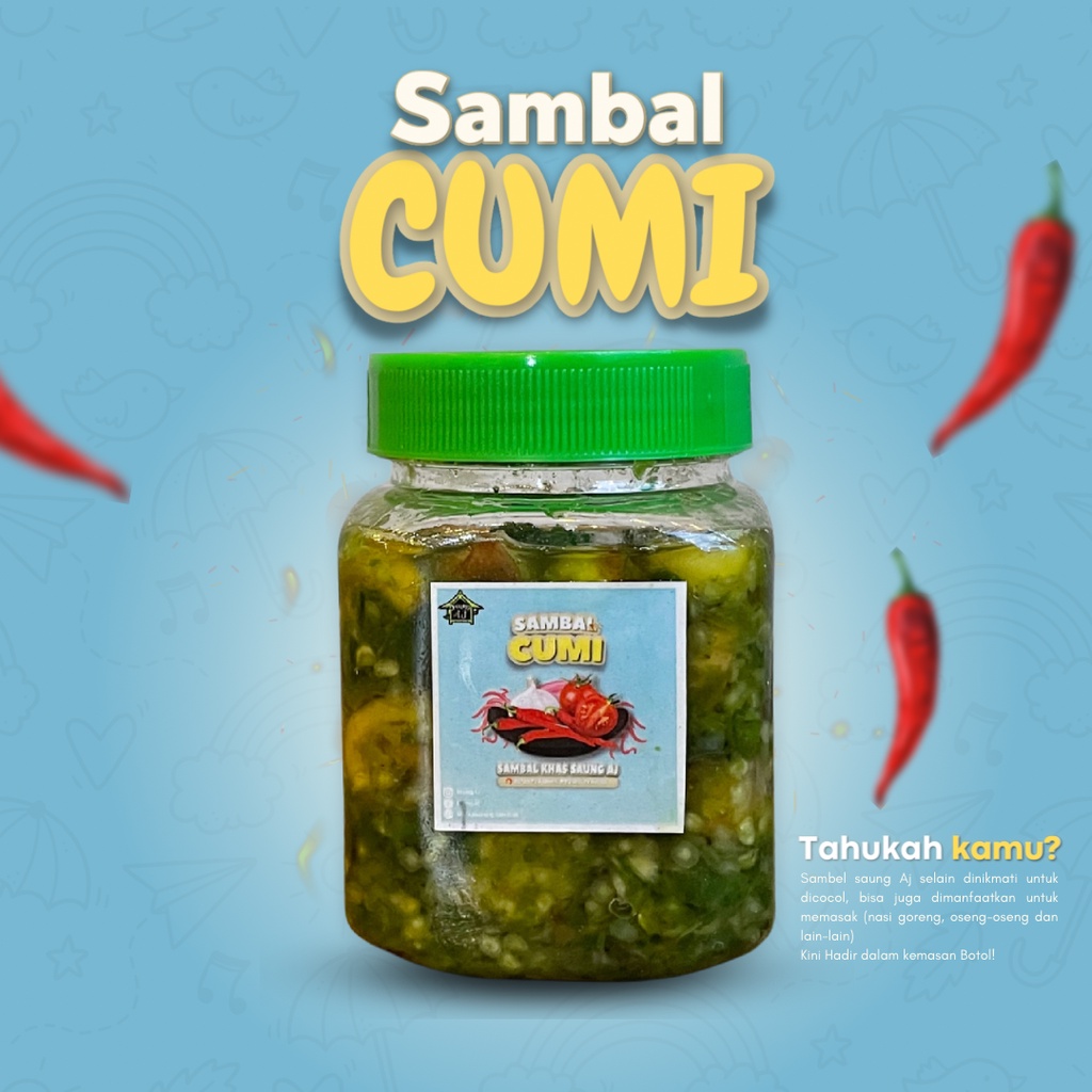 

SambalPedasss - Cumi Asin / Sambal Rumahan / MADE BY ORDER (Best Seller)