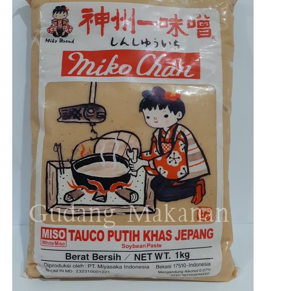

Diskon Spesial Shinshuichi Mikochan/Miso Soup-Tauco putih Jepang 1Kg HALAL