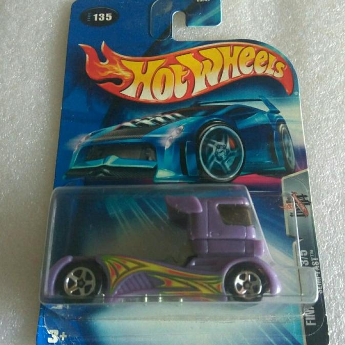 HOT WHEELS TRUCK SEMI FAST. CARD FINAL RUN SERIES 2003. RACING TRUCK.