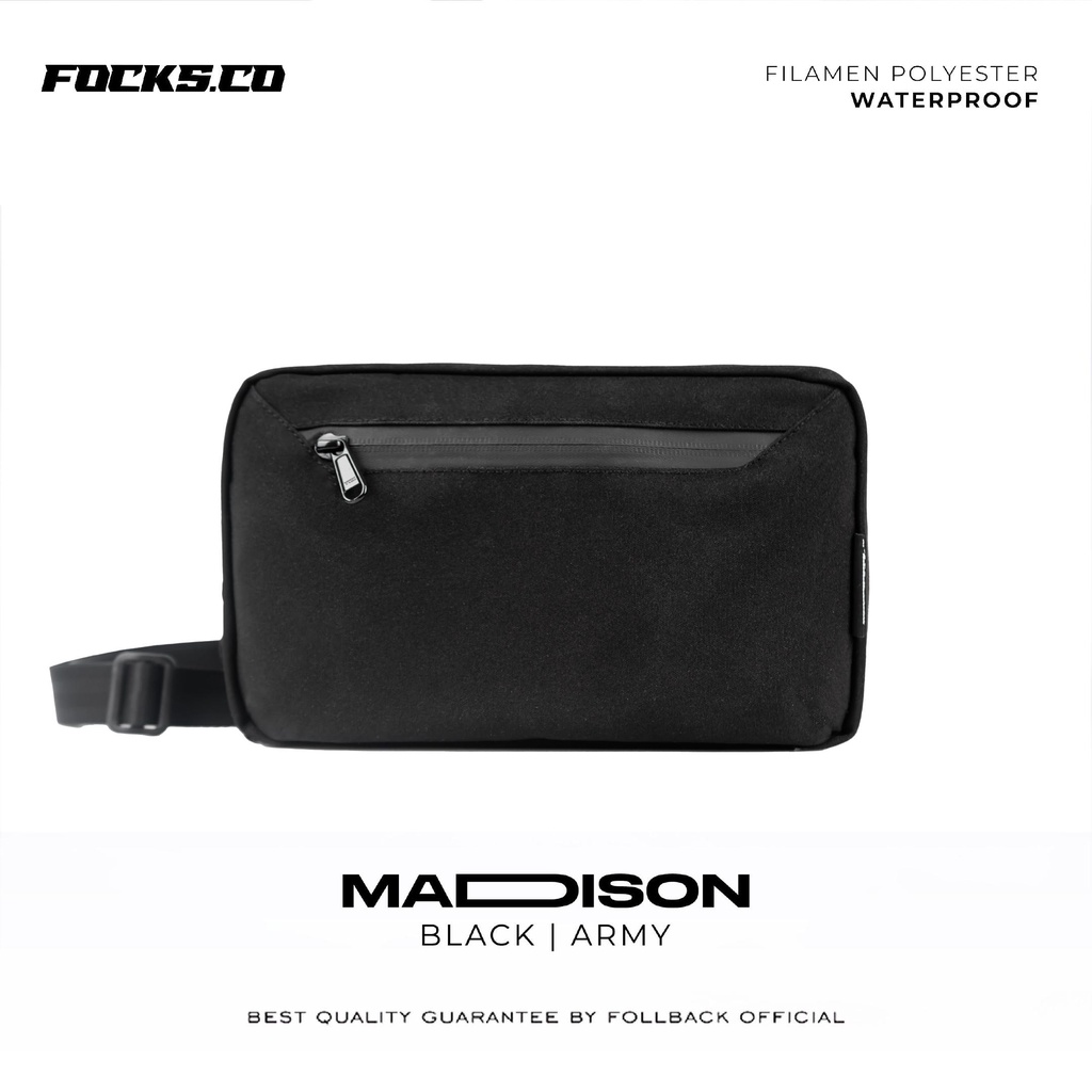 FOCKSCO MADISON SERIES Two In One Pouch Bag | Sling Bag