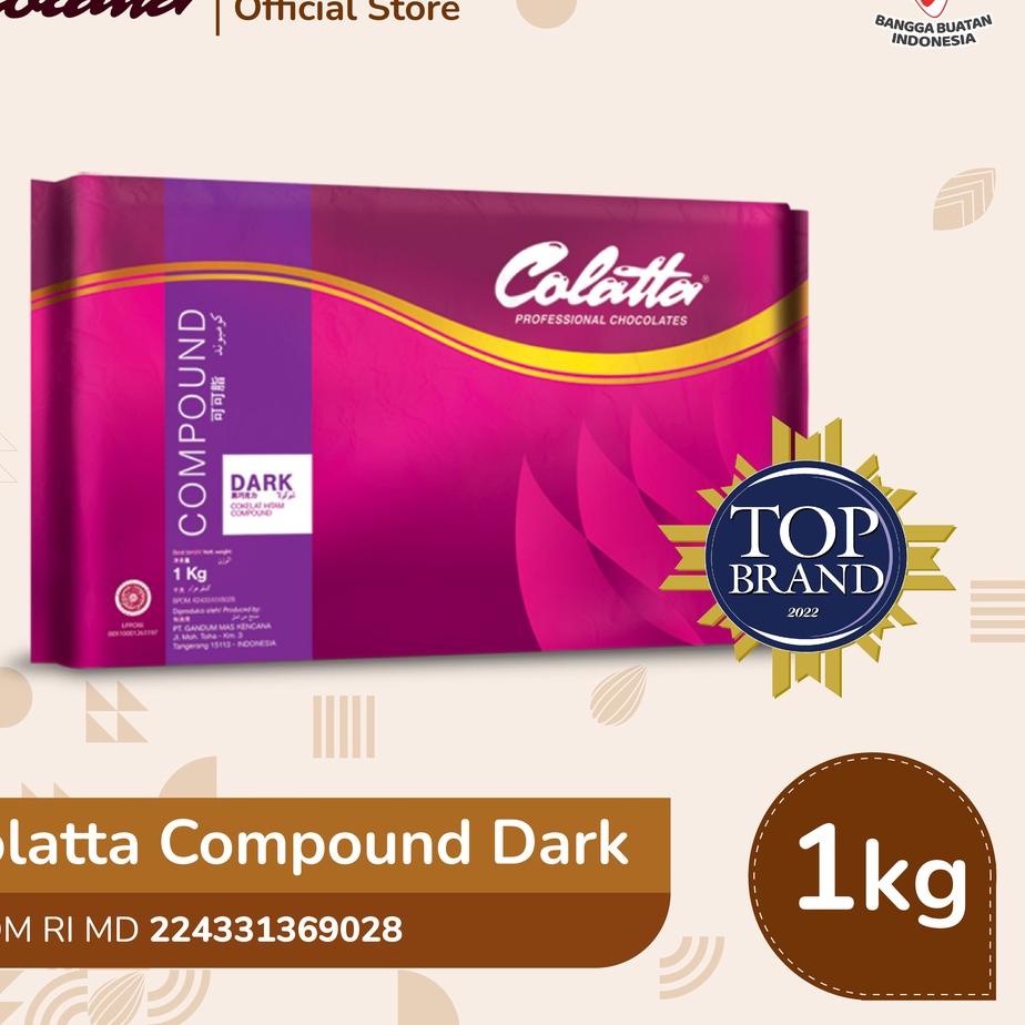 

● Colatta Compound Chocolate Dark - Coklat Batang 1Kg ➷