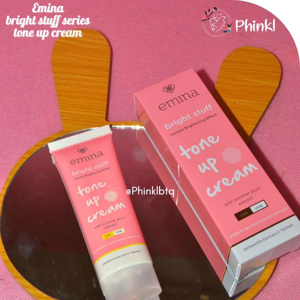 `ღ´ PHINKL `ღ´ (7in1) ╰☆☆ 𝔢мιℕά ☆☆╮  emina bright stuff set pemutih wajah skin lightening skincare remaja pemula