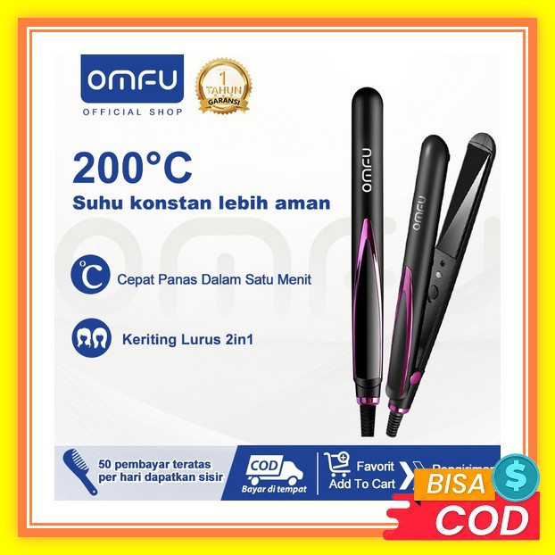 Alat Catok Rambut Km-851 // Catokan Pelurus Rambut Murah - Original Berkualitas Omfu Catokan Rambut 