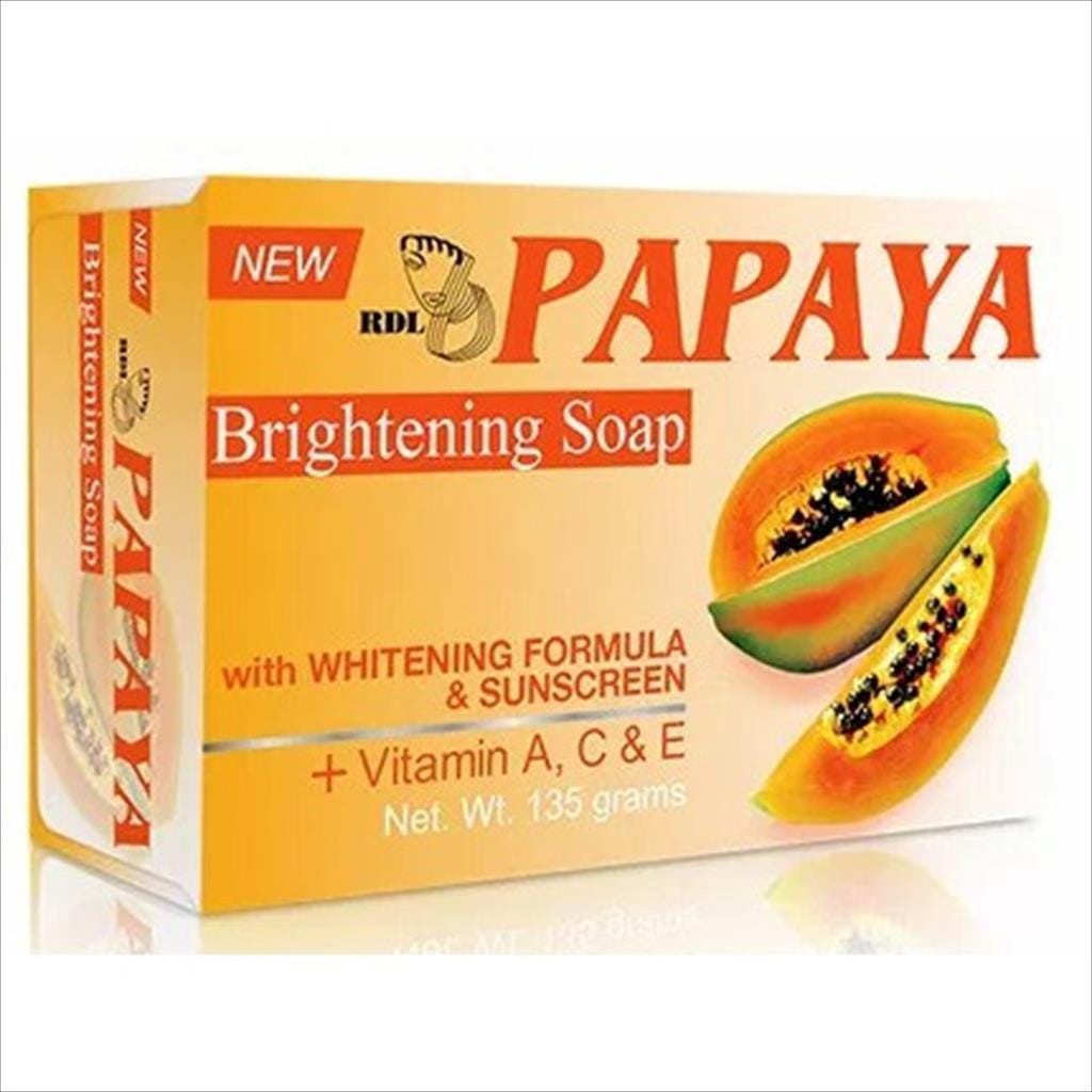 PAPAYA BY MAMAYA BRIGHTENING SOAP + SUNSCREEN 70GR &amp; 135 GR