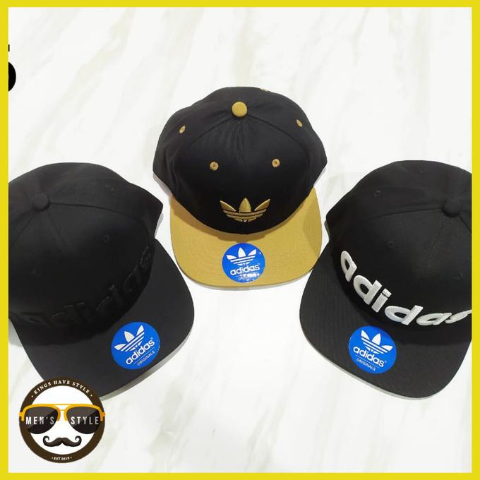 Topi Snapback Adidas Original Premium Pria Wanita Import VTS 06