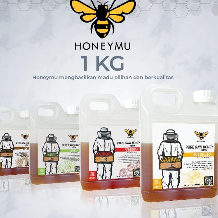 

✼ Murni Asli Honeymu Pure Raw Nektar Bunga 1Kg ☁