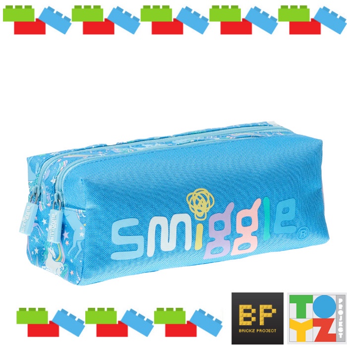 

Smiggle Neat Pencil Case And Stationery-Blue #Original