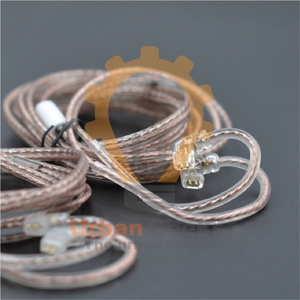 Cable with Mic Flat Silver-plated Upgrade Knowledge Zenith