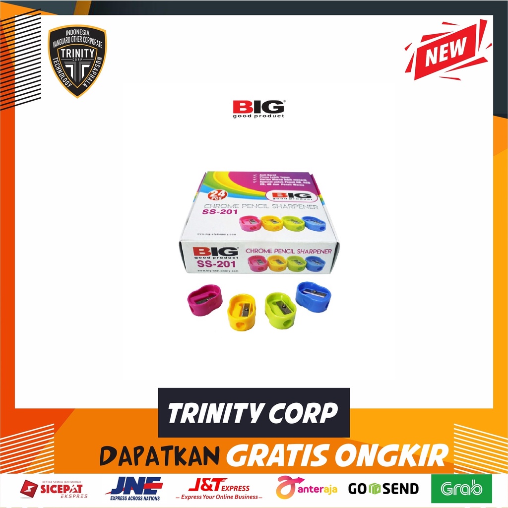 

Rautan Pensil BIG Model Oval RSS-201 Per pack