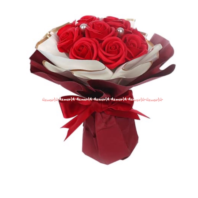 Para Ella Buket Mawar 25m Bunga Artifisial Mawar Biru Merah Lyra Bunga Palsu Model Panjang Valentine Rose Sofia Putih Merah Roses Paraella Para Ela 25 cm