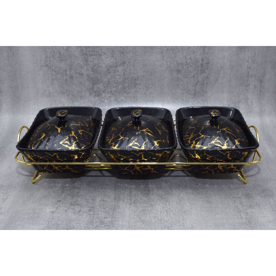 Piring Kue Hitam Fiorenza MH-988/MP-988