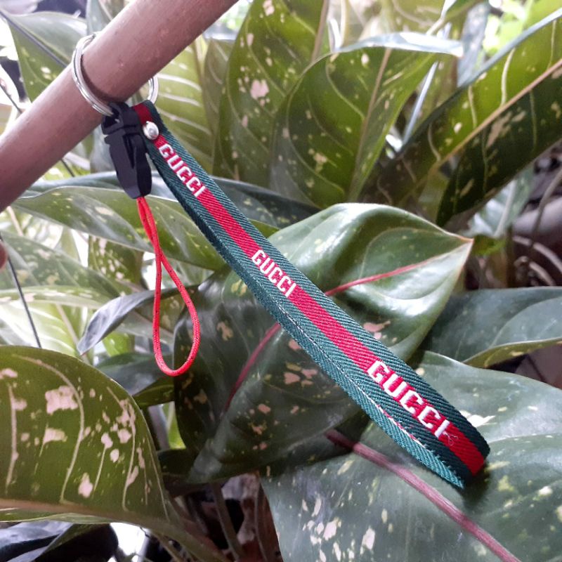 Keychain Gucci Gantungan Kunci Hp Lanyard Cocok Untuk Pria Dan Wanita