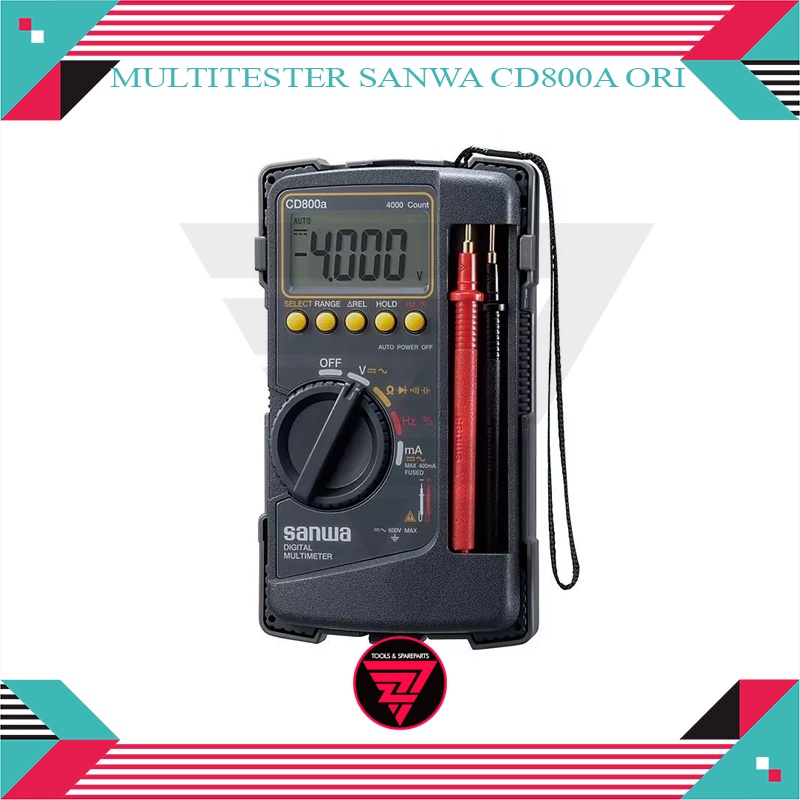 Multitester Digital Sanwa CD800a - Digital Multimeter SANWA CD800A3 Original