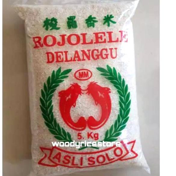 

▲ Beras Rojolele Delanggu 5KG ℗