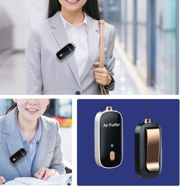 ➶ Kalung Air Purifier Clip K7 / Necklace & Clip Air Purifier 2 in 1 ✹