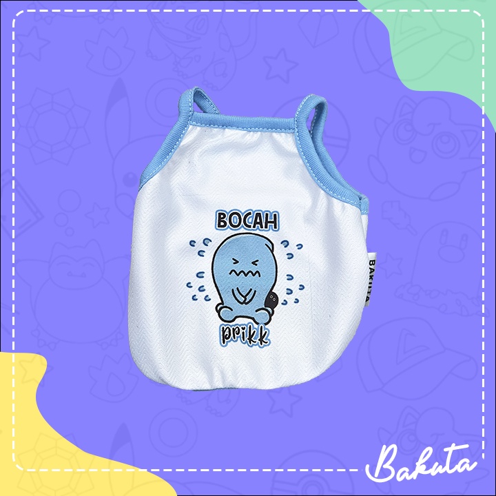 Baju Kucing Tank Edisi Croptop Pokemon Absurd Lucu Untuk Kucing dan anjing / Baju Kucing Termurah Size S-XL / Baju Kucing Tangerang