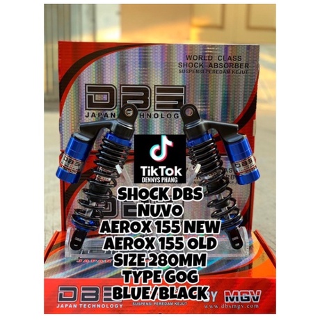 Shock DBS GOG Series 7979 Nouvo shockbreaker tabung atas 280mm