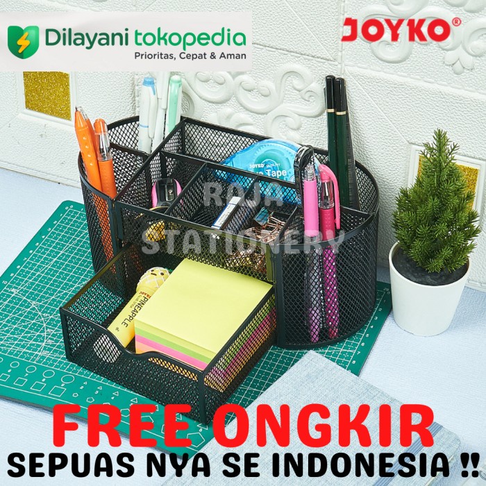 

Joyko Desk Set Pen Holder / Tempat Alat Tulis Joyko Meja Kantor Ds-23 Star Seller