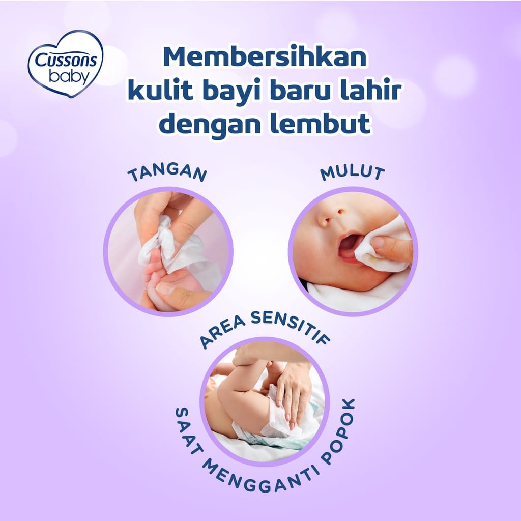 Cussons Baby Wipes - Tisu Basah Bayi