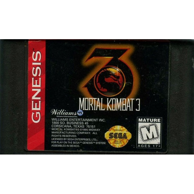 MORTAL KOMBAT 3 PS3