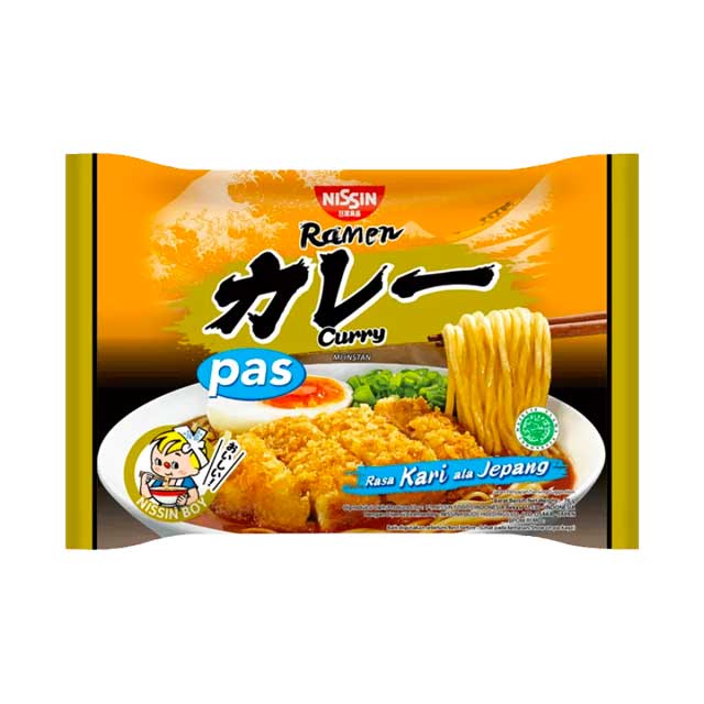 

NISSIN RAMEN RASA KARI ALA JEPANG 76G