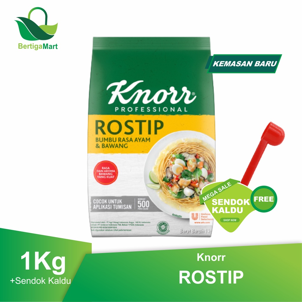 

Knorr Bumbu Pelezat Rasa Ayam Rostip 1Kg