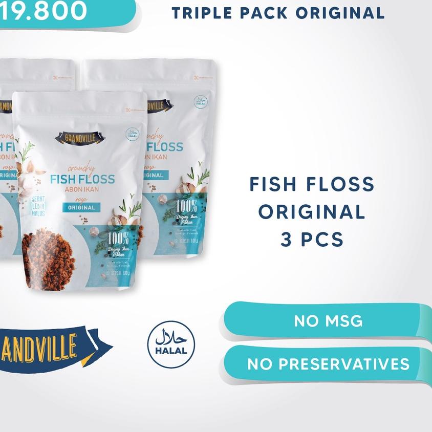 

♜ Grandville Abon IKAN Crunchy Triple Pack Original ☜