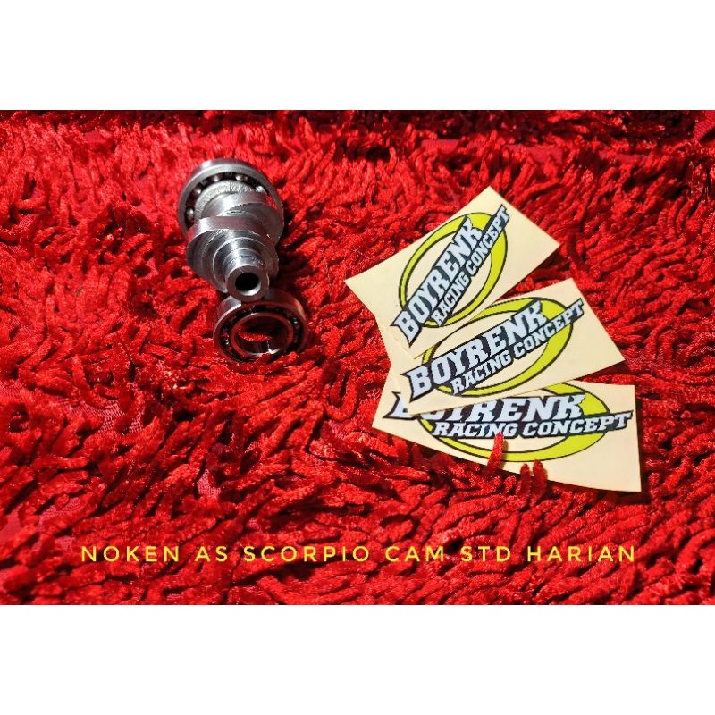 NOKEN AS/CAM SHAFT SCORPIO CAM STD HARIAN - BOYRENK RACING CONCEPT