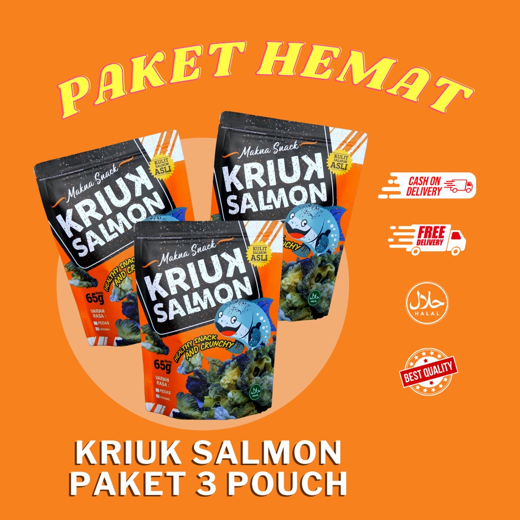 

PROMO ! ! ! PAKET 3 KRIUK SALMON