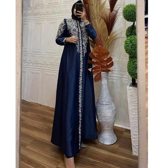 gamis kristal NAYARA orinal / GAMIS PESTA /GAMIS PENGAJIAN /TERBARU LANGSUNG ATC