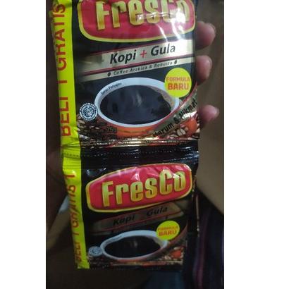 

Terbaru Fresco Kopi + Gula Rentengan Isi 20 Sachet