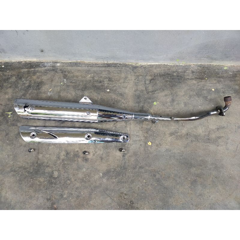 Knalpot Muffler Honda Karisma 125 Original Bekas Copotan Motor Second 2nd