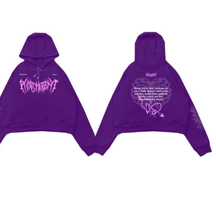 ℮ HOODIE CROP ORIGINAIL PUNISMENT/UNIFINISHED /JAKET PRIA/SWEATER PRIA/HOODIE OVERSIZE/HOODIE CROP ➱
