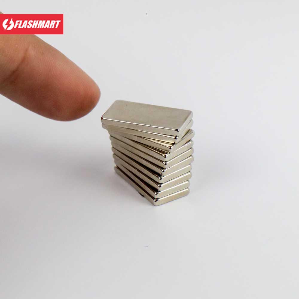 Flashmart Strong Neodymium Magnet NdFeB N35 10PCS - MAG1