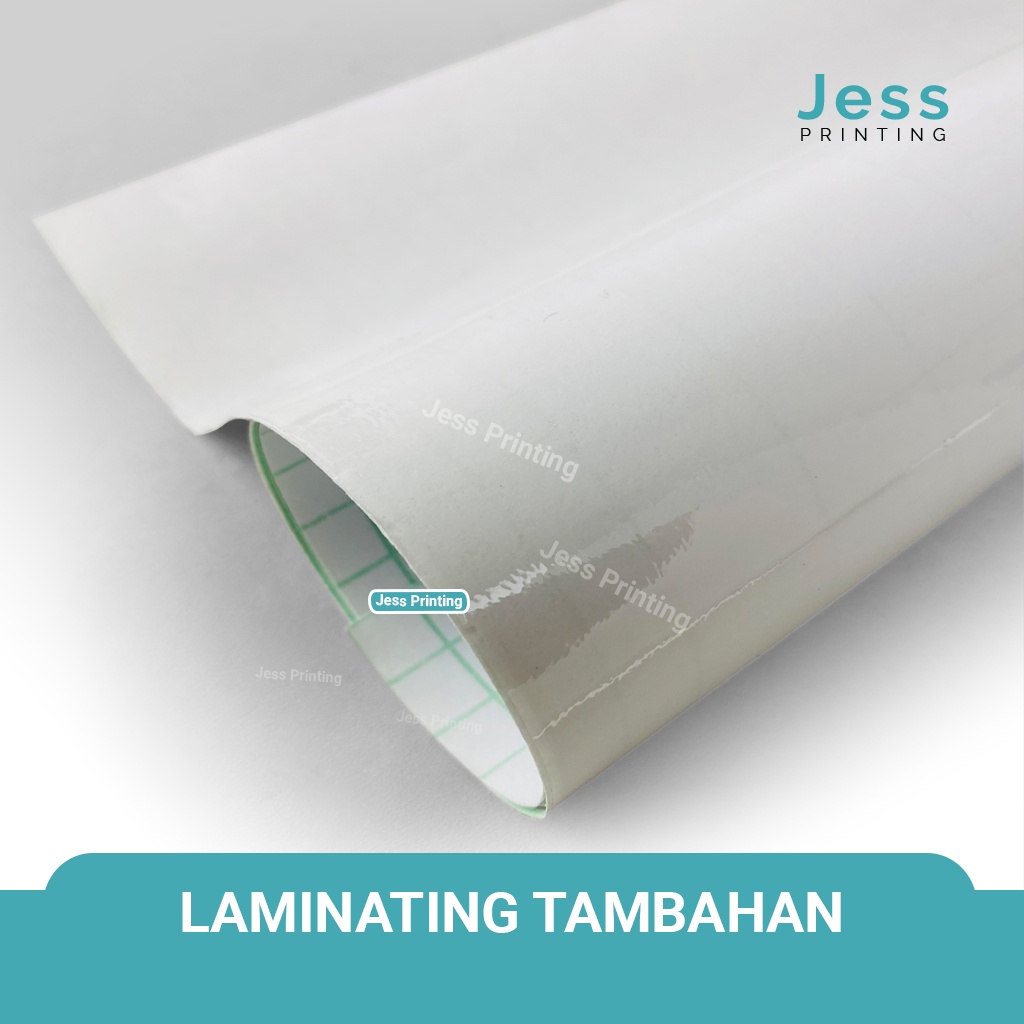 

Laminating Tambahan Agar Cetakan Anda Awet Tahan Lama